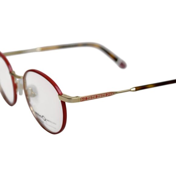 Etnia Barcelona Vintage RDGD Round Eyeglasses | Red Gold | 48-20-145 | Women’s - Picture 2 of 11